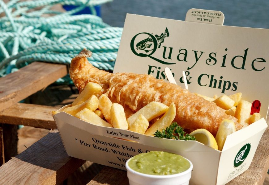 fish and chips box