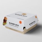 cardboard burger boxes