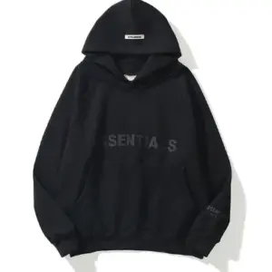 Buy Black Essentials Hoodie Men Women