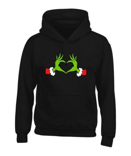 Charming Grinch Hoodie - The Ultimate Streetwear Fashion Staple!