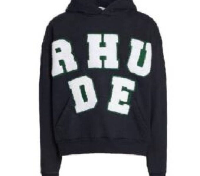 Rhude Chenille Patch Hoodie: A Statement of Streetwear Elegance