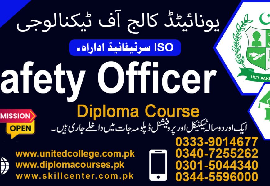 Certified Safety Officer Course in Rawalpindi and Islamabad