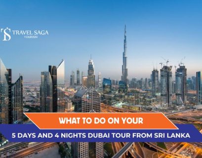 5 Days and 4 Nights Dubai Tour from Sri Lanka