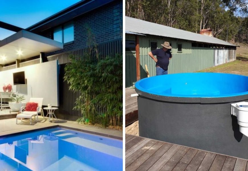 concrete plunge pools