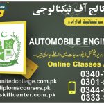 Career with an Automobile Engineering Diploma in Islamabad